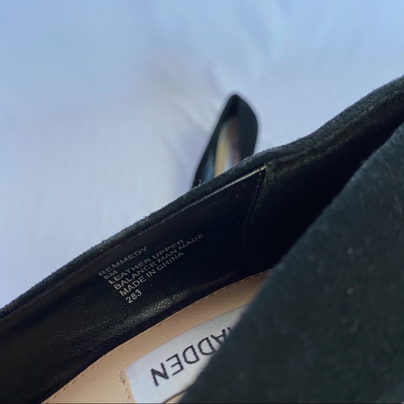 Steve Madden black velvet heels - Picture 7 of 7